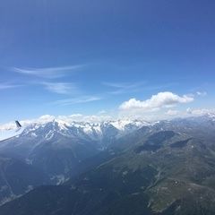 Flugwegposition um 11:10:12: Aufgenommen in der Nähe von 39020 Glurns, Bozen, Italien in 3410 Meter